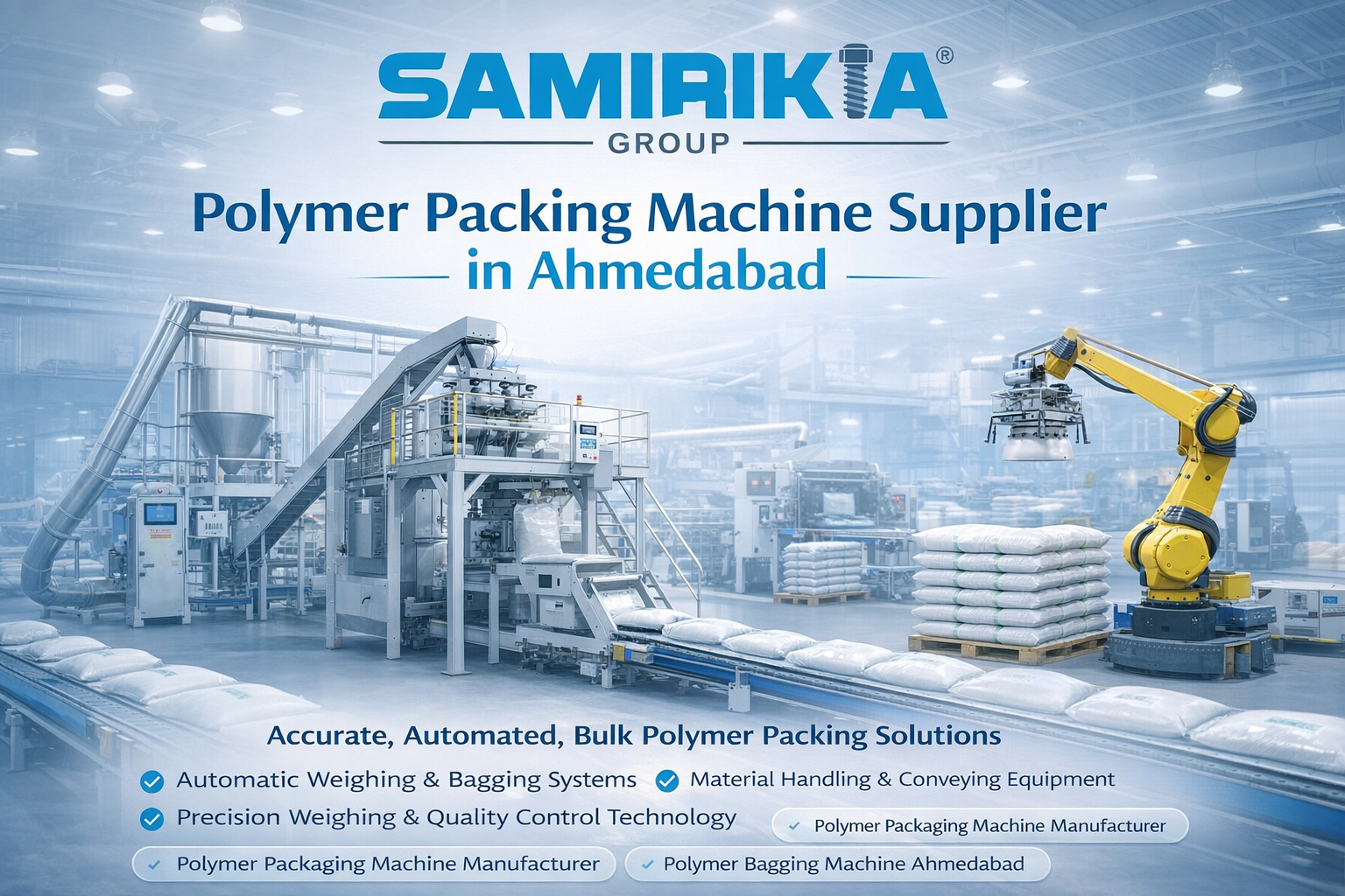 Polymer Packing Machine Supplier in Ahmedabad