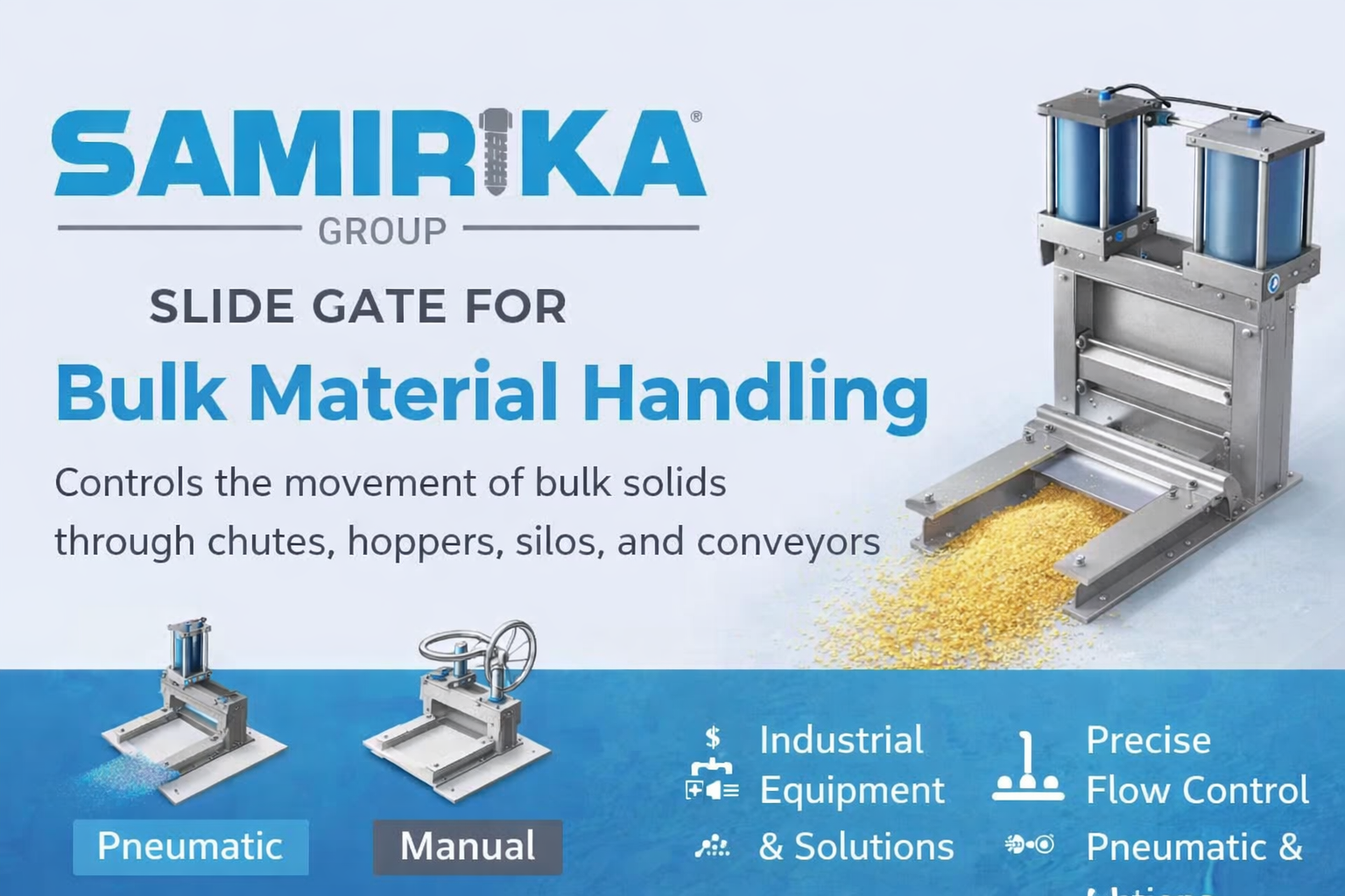 Slide Gate for Bulk Material Handling