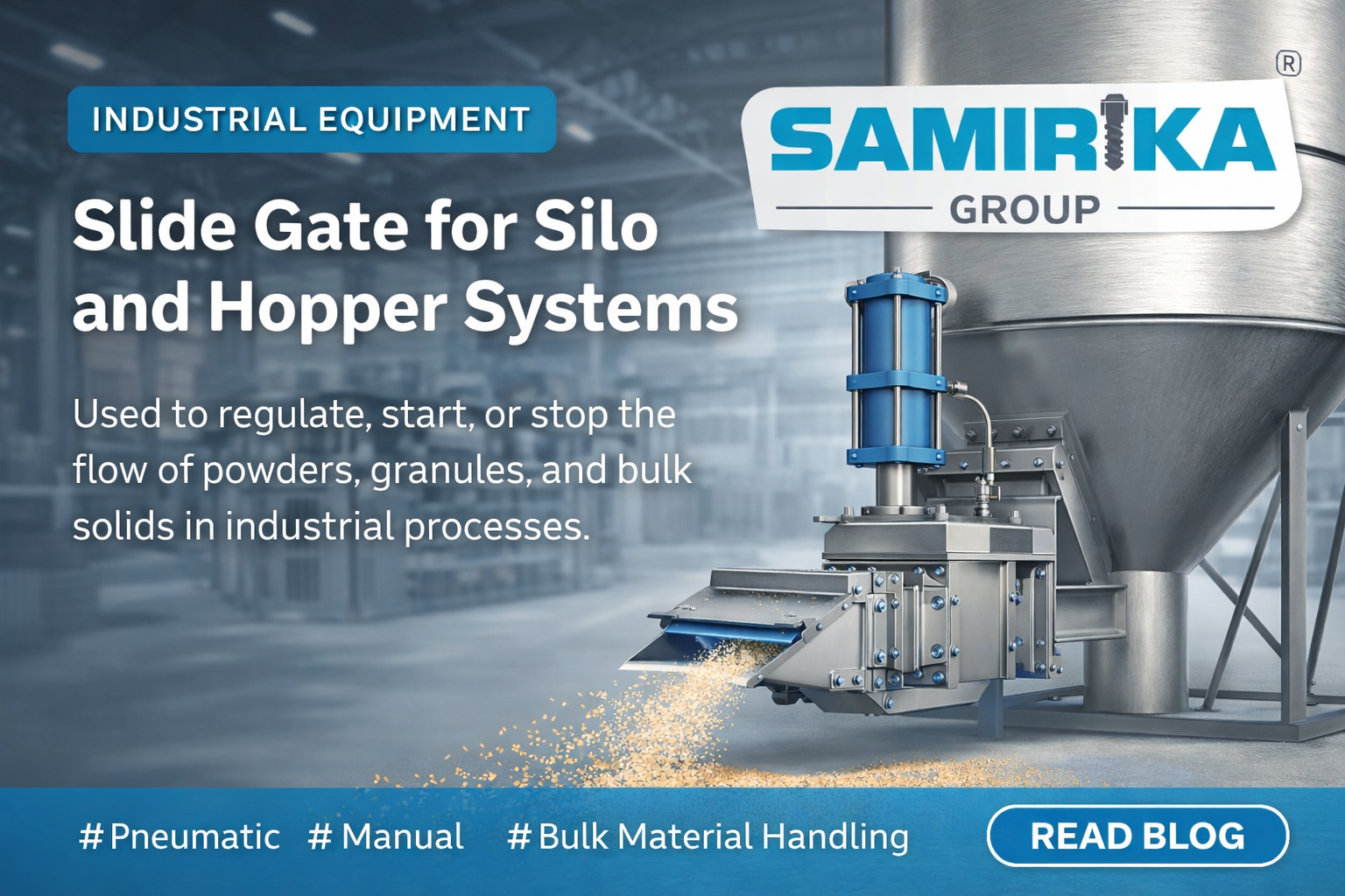 Slide Gate for Silo and Hopper Systems