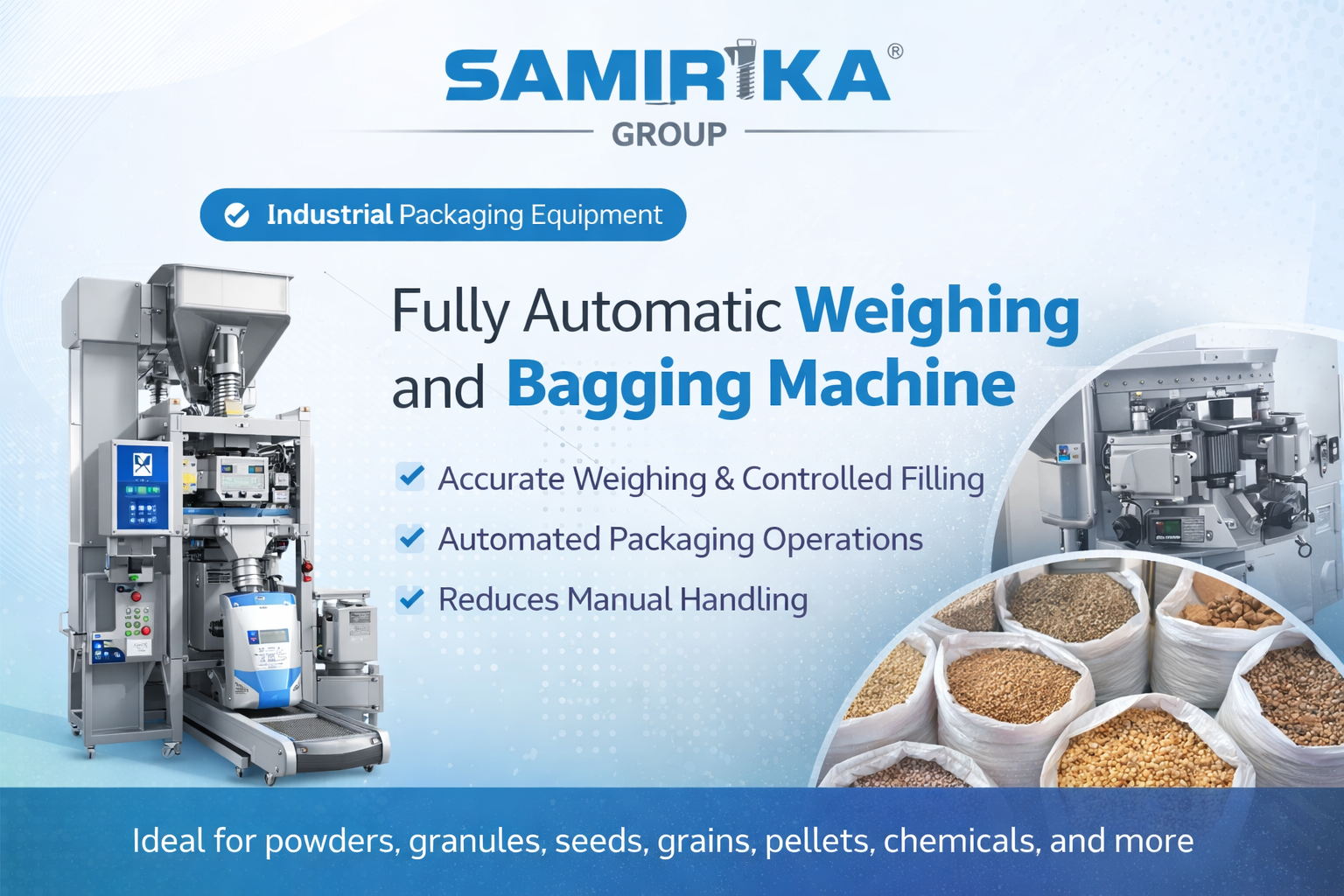 Fully Automatic Weighing and Bagging Machine