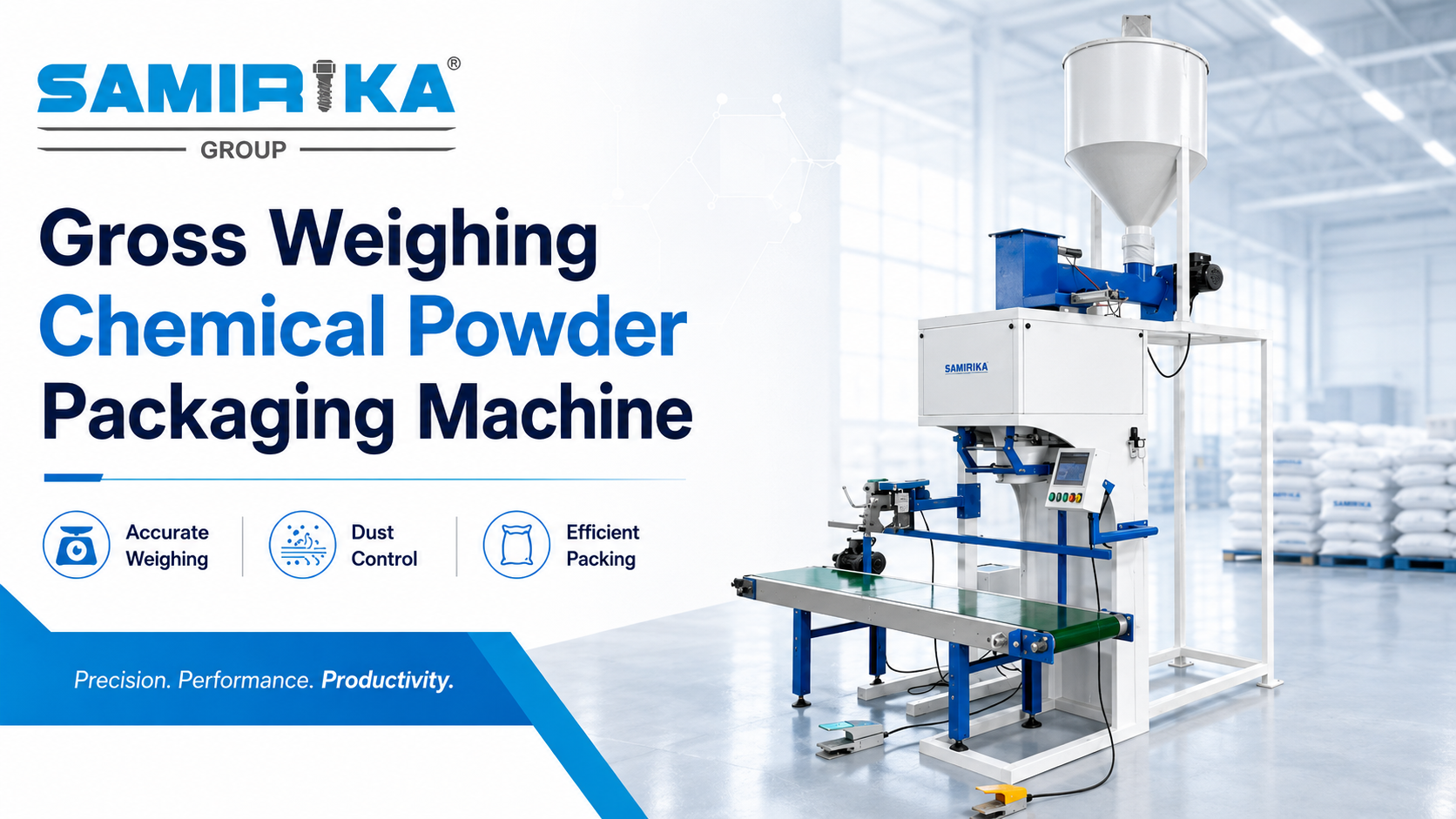 Gross Weighing Chemical Powder Packaging Machine