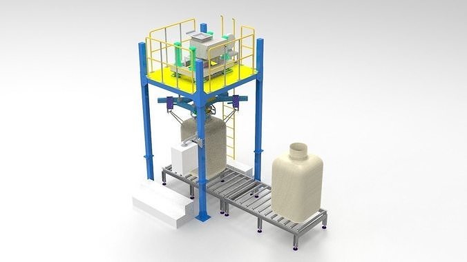Automatic polymer packing machine