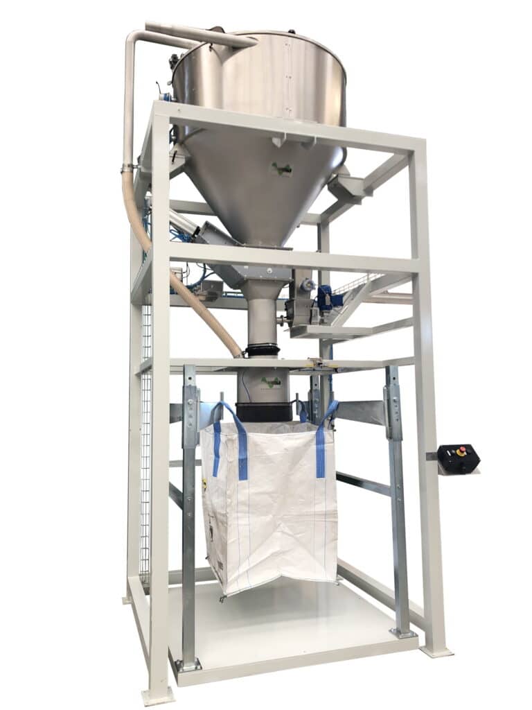 Open mouth bagging machinery