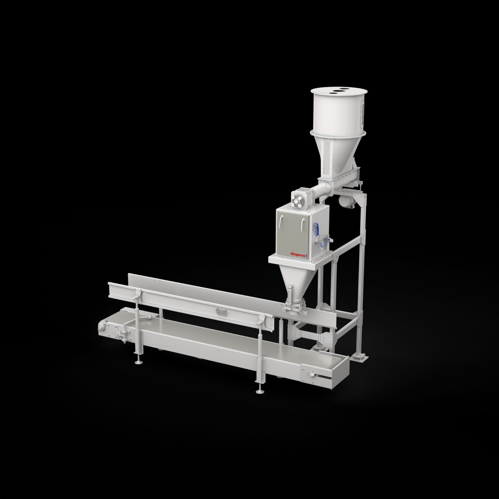 Automatic polymer packing machine